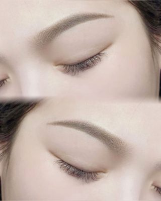 chân mày ombre hàn quốc
